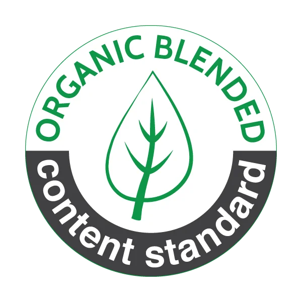 Organic Content Standard (blended) certification mark